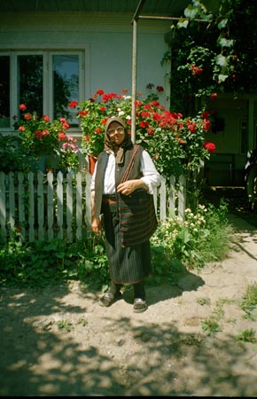 asszony tarisznyával