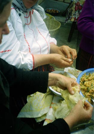 galuskakészítés