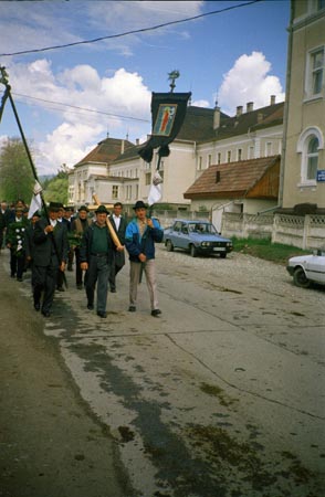 temetési menet