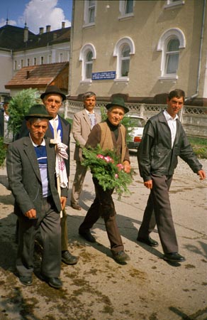 temetési menet