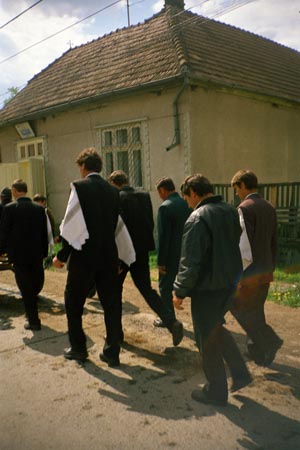 temetési menet