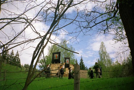 temetési menet