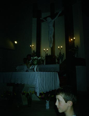 esküvő a templomban