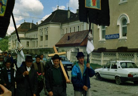 temetési menet