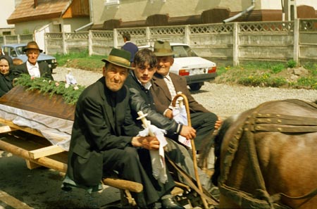 temetési menet