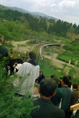temetési menet