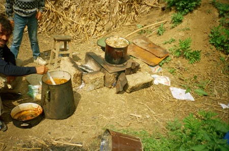 búcsúsok ebédje
