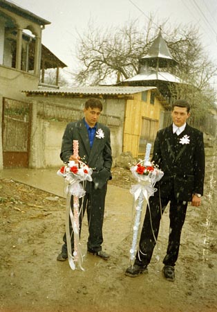 hivogatók gyertyákkal