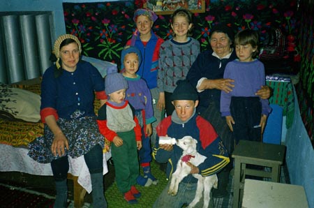 Kocsi Virony családja