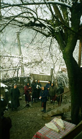 temetési menet