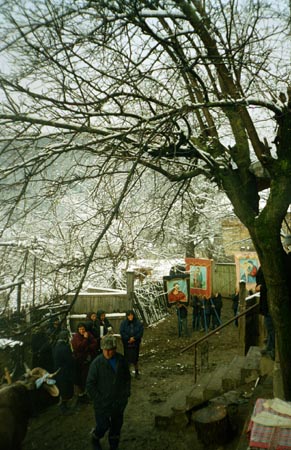 temetési menet