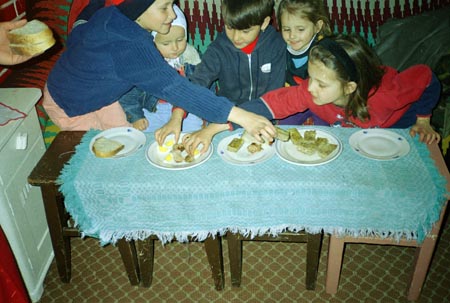 húsvéti asztal