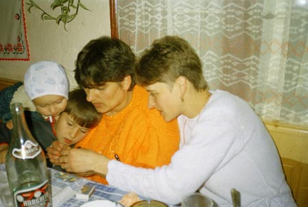 húsvéti asztal