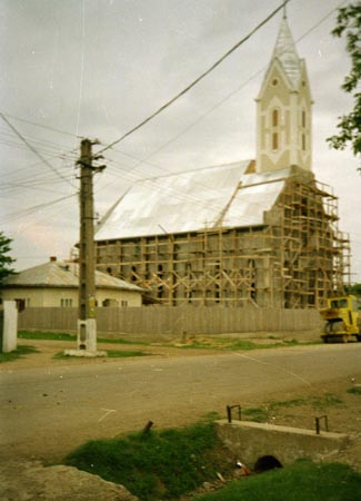 templom épülőfélben