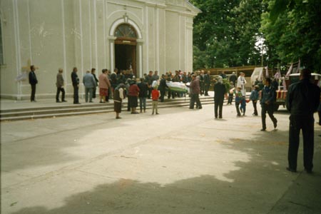temetési menet