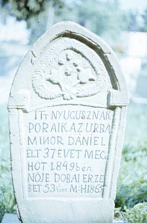 sírkő, ref. temető