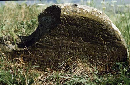 sírkő, unit. temető